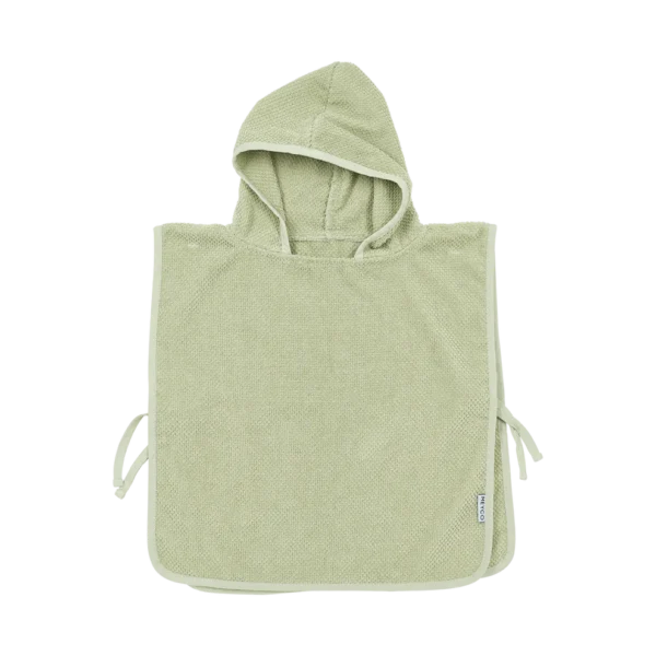 Terrycloth bath poncho