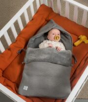 Fußsack Babyschale - Basic Knit