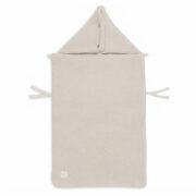 Fußsack Babyschale - Nougat