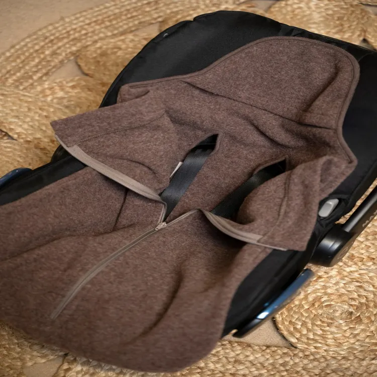 Fußsack Autositz - Brushed Meadow