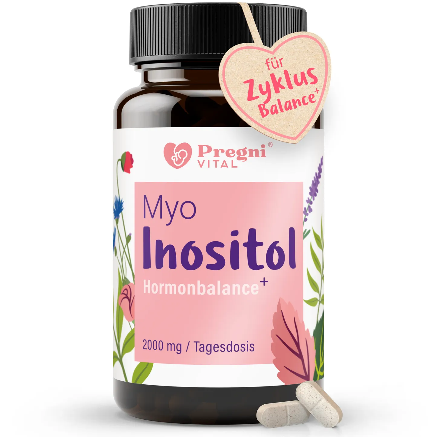 Myo-Inositol Tabletten – Vegan