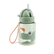 Trinkflasche mit Strohhalm 280 ml