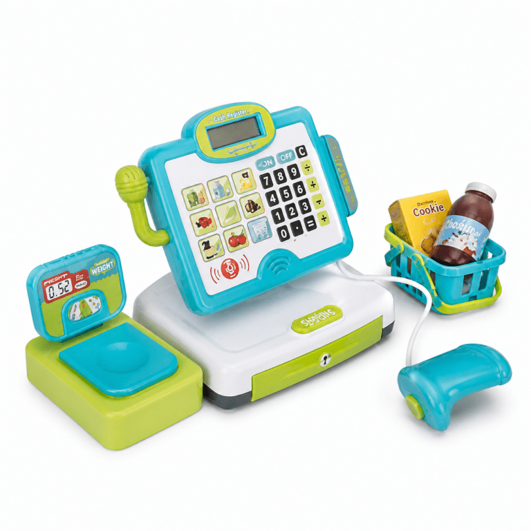Kinderkasse mit Mikrofon & Scanner