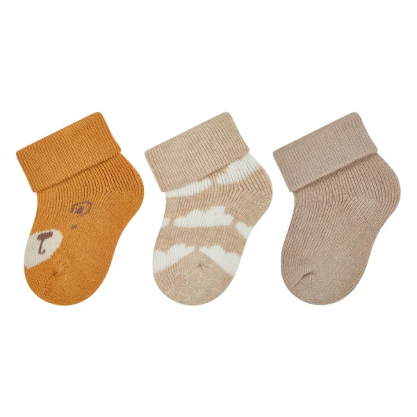 Sterntaler first socks baby 3-person bear