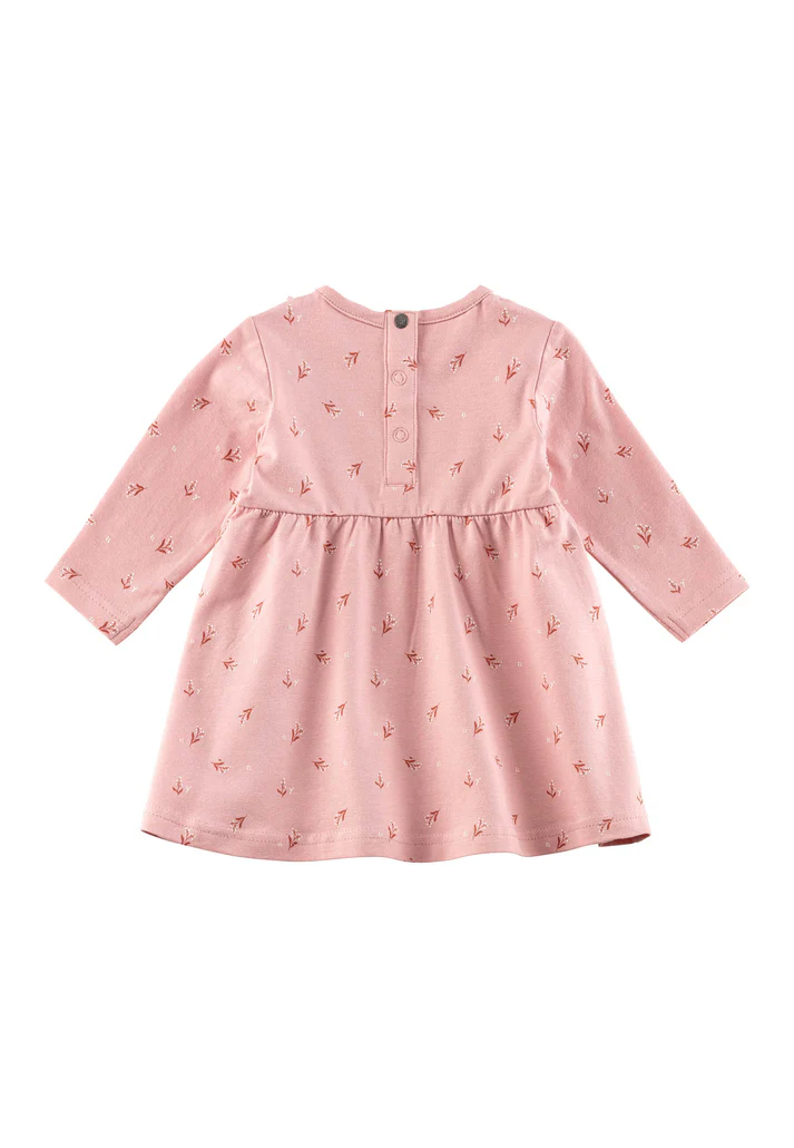 Second image of Sterntaler - Babykleid mit Blümchen & Volants – Weicher Baumwolljersey