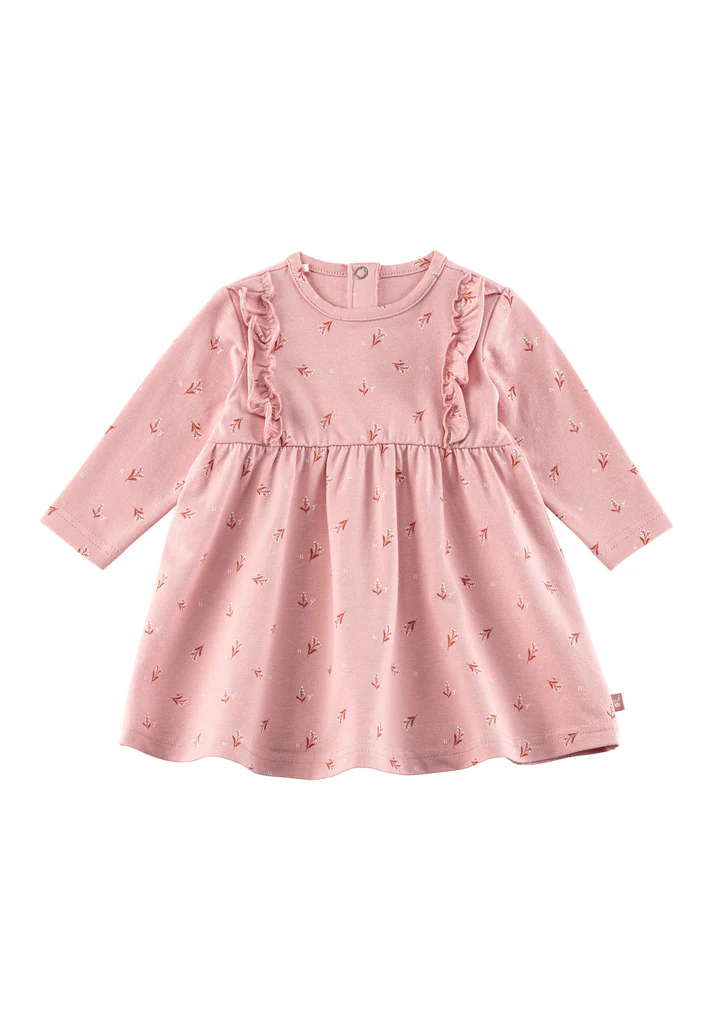 Sterntaler - Babykleid mit Blümchen & Volants – Weicher Baumwolljersey