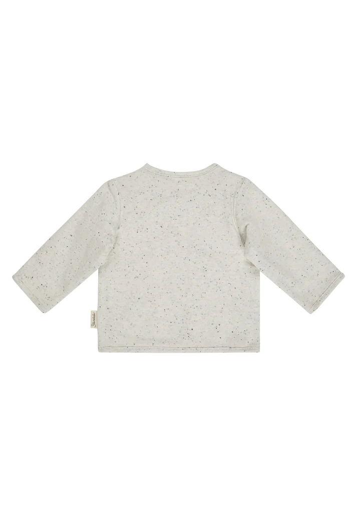 Second image of Sterntaler - Wickeljacke Baby mit Farbsprenkel – Weicher Jersey mit Schafmotiv