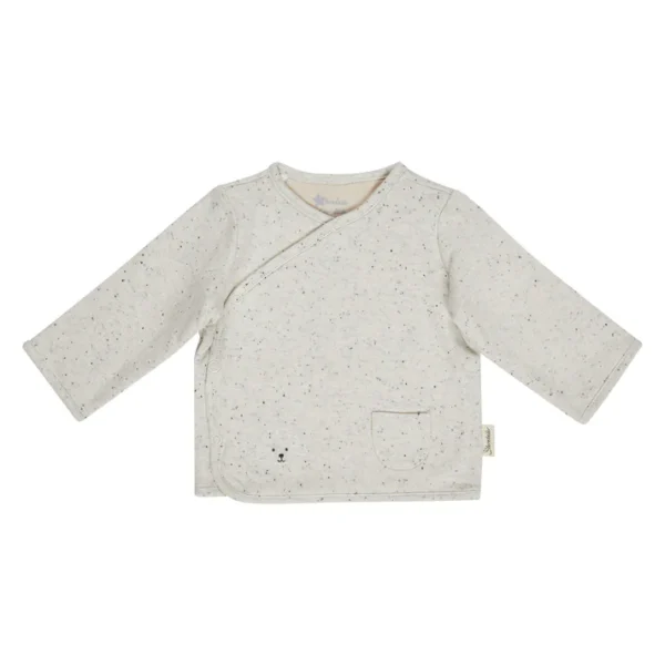 Sterntaler Baby Wrap Jacket with Color Sprinkles - Soft Jersey with Sheep Motif
