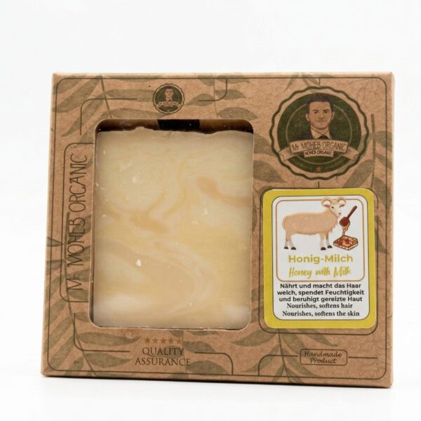 Natural Soap Honey & Milk - Care & Variety of Fragrance