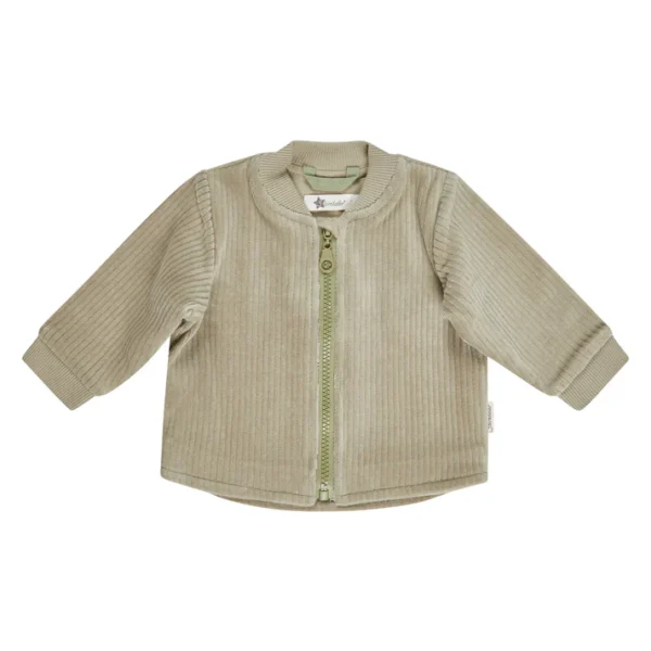 Sterntaler Nicki baby jacket - soft, lined & zippered