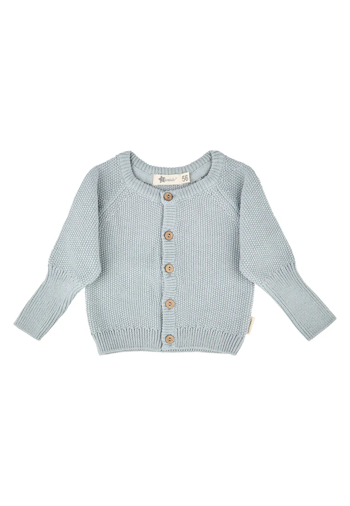 Sterntaler - Strickjacke Baby aus Baumwolle – Mitwachsbündchen & Kokosknöpfe