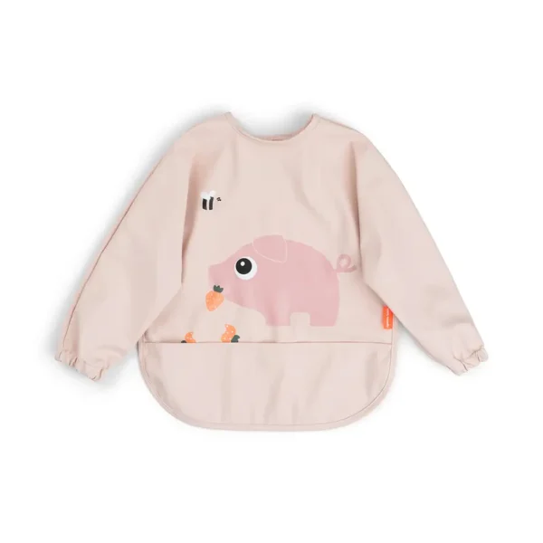 Tiny Farm bibs with sleeve pockets