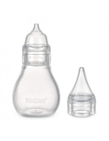 HAAKAA Nasal Sucker Easy-Squeezy - Gentle help for clogged baby noses