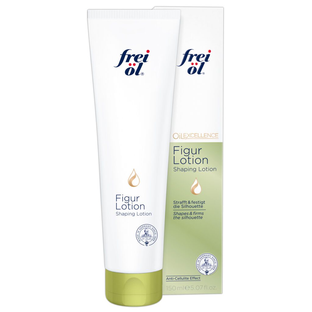 frei öl® Figur Lotion vereint die Pflegekraft des beliebten FigurÖls mit der Leichtigkeit einer schnell einziehenden Körperlotion.