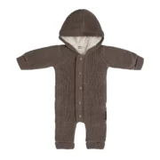 Baby’s Only - Overall Teddyfutter Soul – Warmer Baby-Strickanzug mit Kapuze