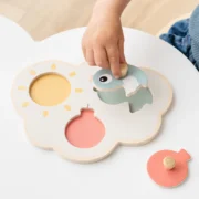 Steckpuzzle – Happy Clouds – Bild 2