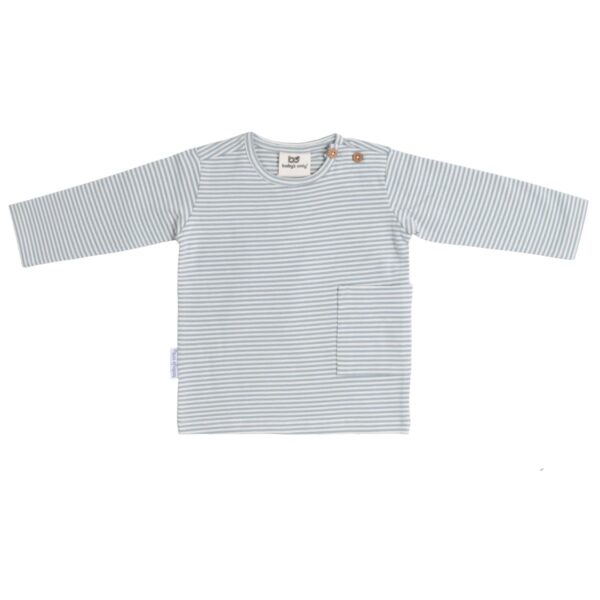 Baby's Onlybaby - Sweater Stripe Organic Cotton Long Sleeve