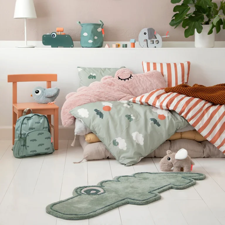 Second image of Kinderteppich Croco - Rutschfester