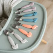 Easy-grip Kinderbesteck-Set – Bild 2
