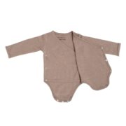 Baby’s Only - Baby Body Langarm Melange aus Bio-Baumwolle – Bild 4