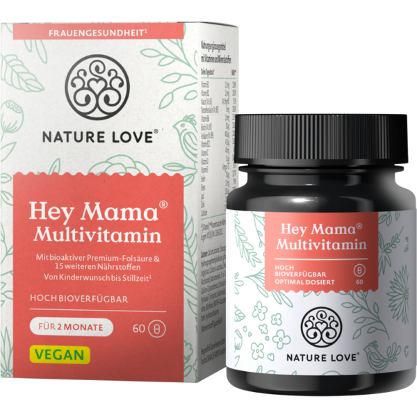 Nature Love - Hey Mama Multivitamin - Vitamins for Pregnancy & Nursing Time