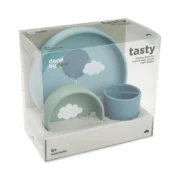 Silikon Geschirr-Set – Happy Clouds – Bild 5