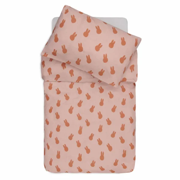 Jollein bed linen 100x140 cm Miffy Shadow - children's bed linen with pillowcase