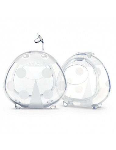 Haakaa Milk Catcher Set - 75 ml Silicone Breast Milk Collector