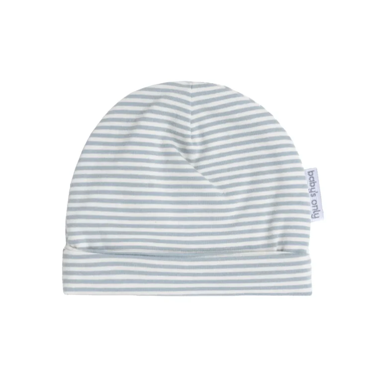 Baby’s Only Babymütze Stripe aus Bio-Baumwolle | Unisex, 0–3 / 3-6 Monate