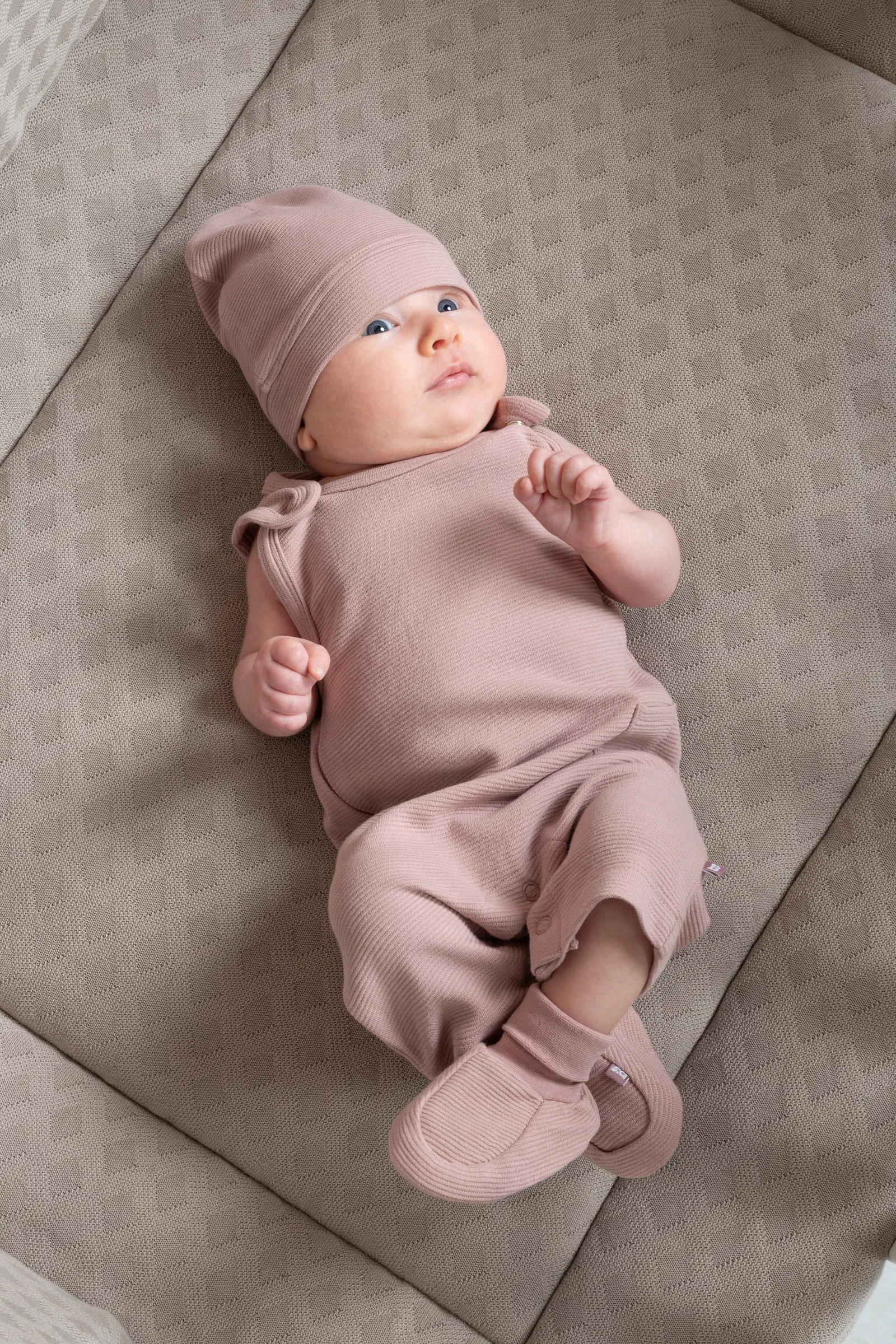 Second image of Baby’s Only - Mütze Pure aus Bio-Baumwolle | Unisex , 0-3/3-6 Monate
