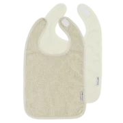 Lätzchen mit Klettverschluss – 2er Pack – Bild 3