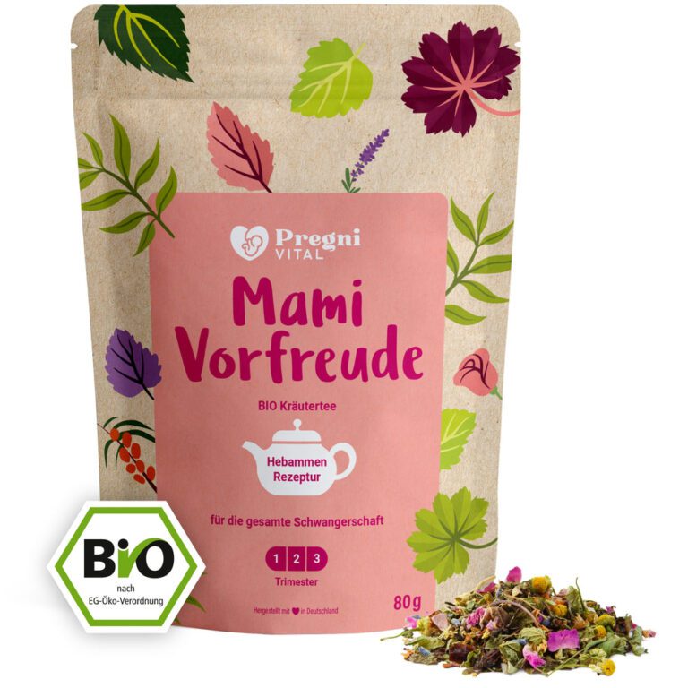 Mami Vorfreude – BIO Schwangerschaftstee (1.–3. Trimester)