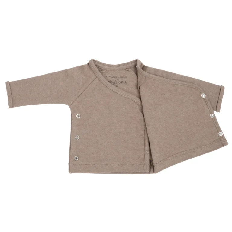 Second image of Baby’s Only - Wickelpullover Melange aus 100% Bio-Baumwolle | Unisex