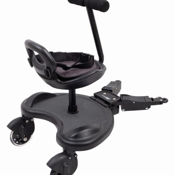 Buggy board with seat