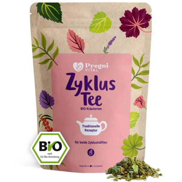 Pregnital cycle tea - 100% organic women's herbs for your cycle