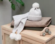 Kindermütze mit Pompon Cool - Unisex – Bild 2
