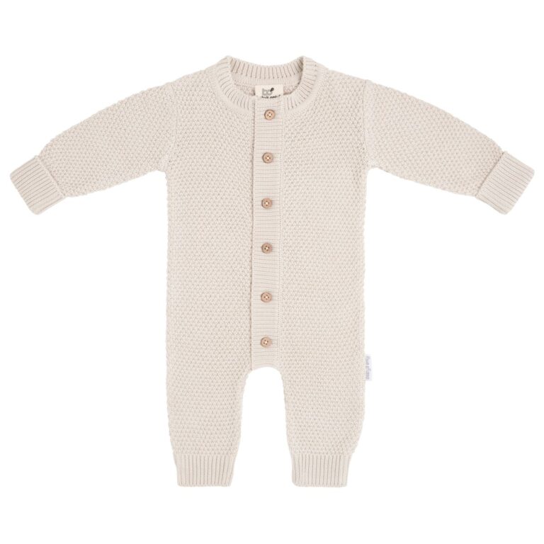 Baby’s Only - Baby Strampler Willow aus Bio-Baumwolle – gestrickt, warm & stilvo