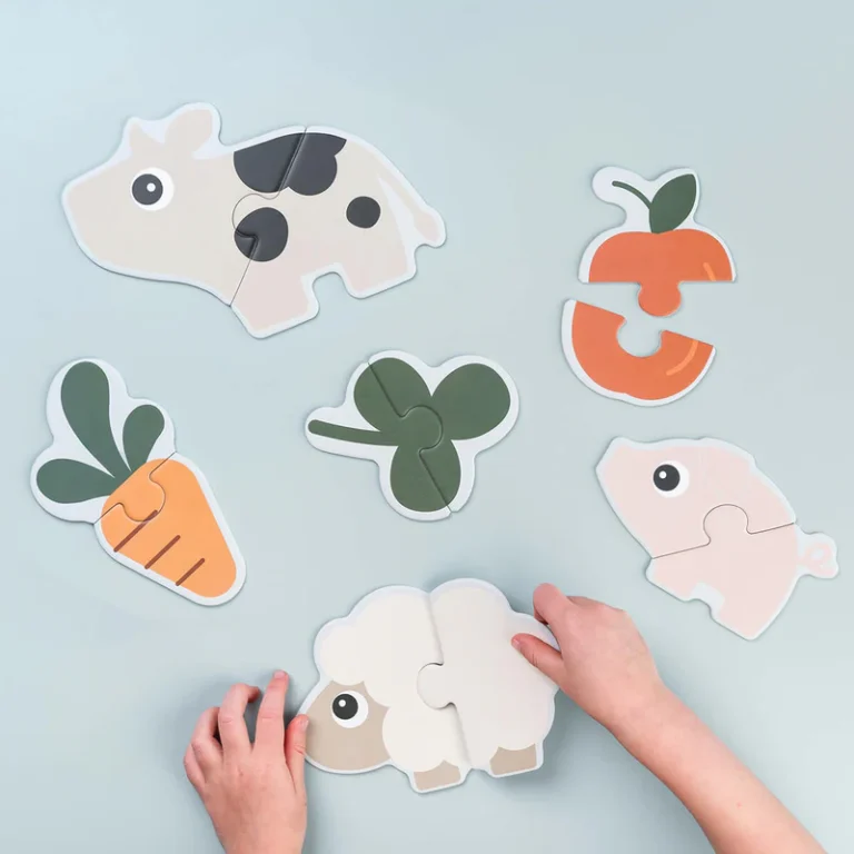 Second image of Puzzle Tiny Farm  – Farbmix