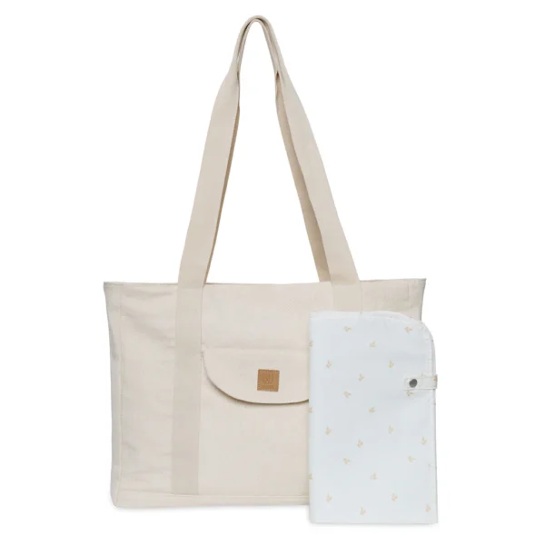 Jollein - Diaper bag Shopper Twill - Natural | Practical & Stylish Windingta