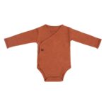 Baby’s Only - Baby Body Langarm Melange aus Bio-Baumwolle