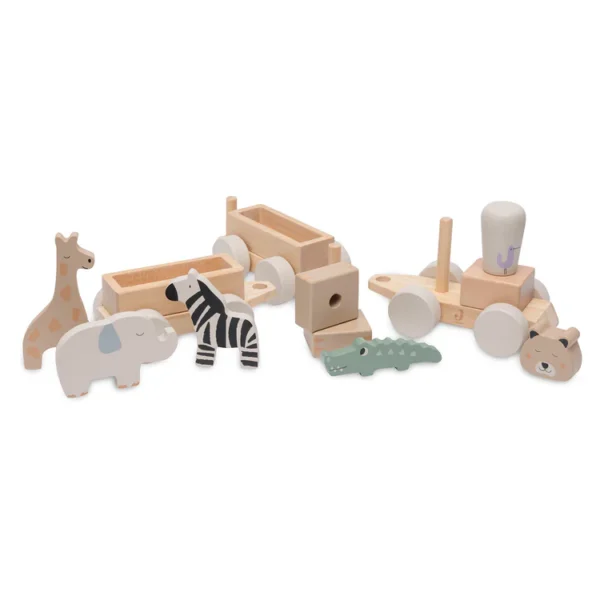 Jolle - Wooden Railway Jungle Jambo Wooden Toys for Children from 2 years