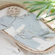 Baby Pullover Stripe - Bio Baumwolle