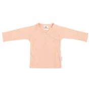 Baby Wickelpullover Bio Baumwolle - Peach