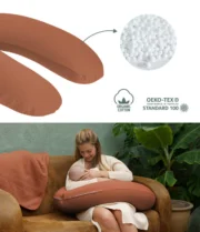 Stillkissen Buddy Tetra - Terracotta – Bild 2