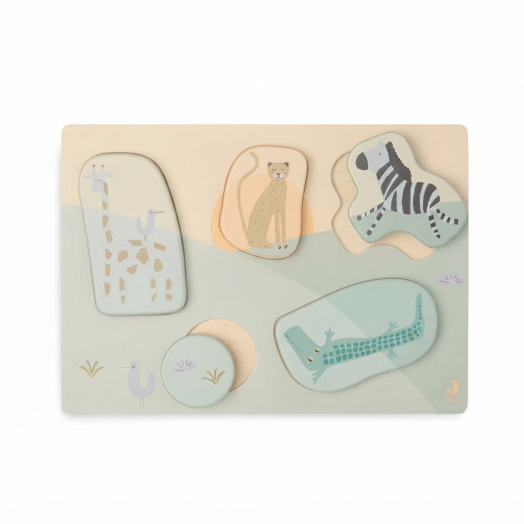 Holz Formenpuzzle - Jungle Jambo