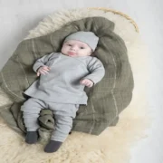 Babyhose Bio Baumwolle - Melange
