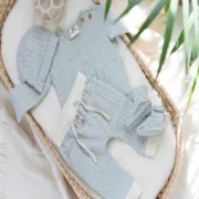Babymütze Bio Baumwolle - Stripe – Bild 2