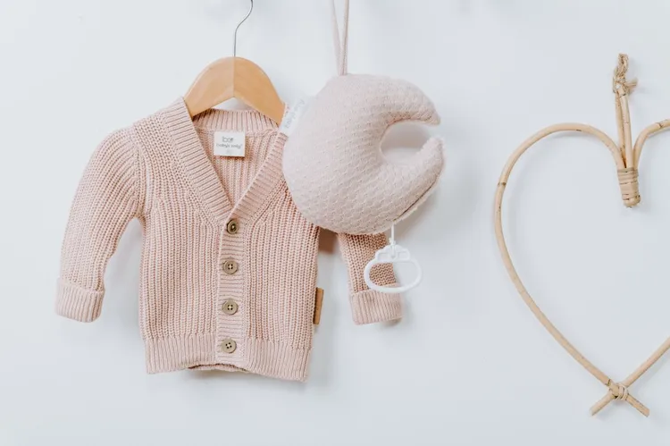 Baby Strickjacke Bio Baumwolle - Soul