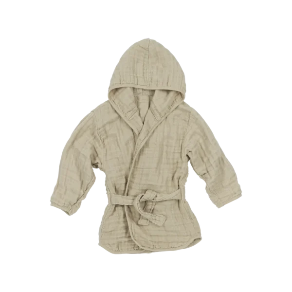 Terrycloth bathrobe