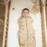 Cocoon Puckschlafsack von Meyco Baby in Forest Animals Sand